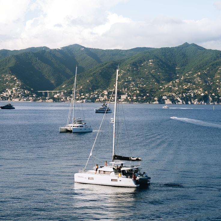 Corporate retreat on yacht